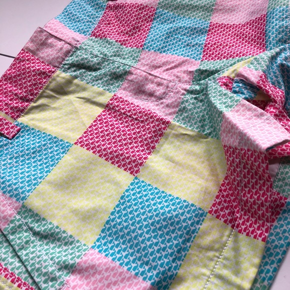 VINEYARD VINES • Logo Patchwork Shorts Size 14 - Picture 4 of 8